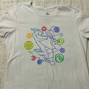Disney Parks Epcot 40th Anniversary Figment Women’s Tee Large